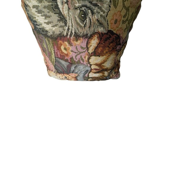 Tapestry Cat Cats Decorative Throw Pillow 16” X 11” Cat Lover- Fast Shipping - Picture 11 of 12